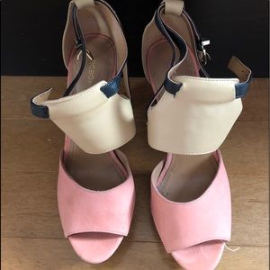 Multi coloured heels